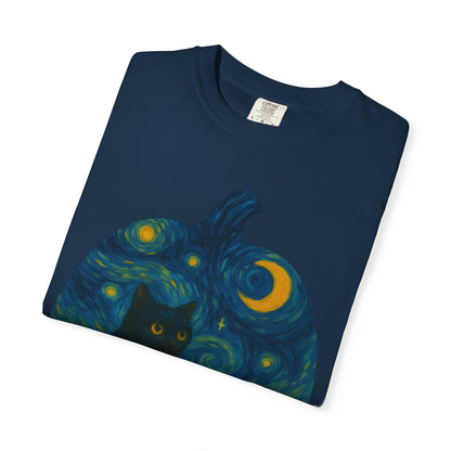 Purry Night Cat T-Shirt | Juno Collective
