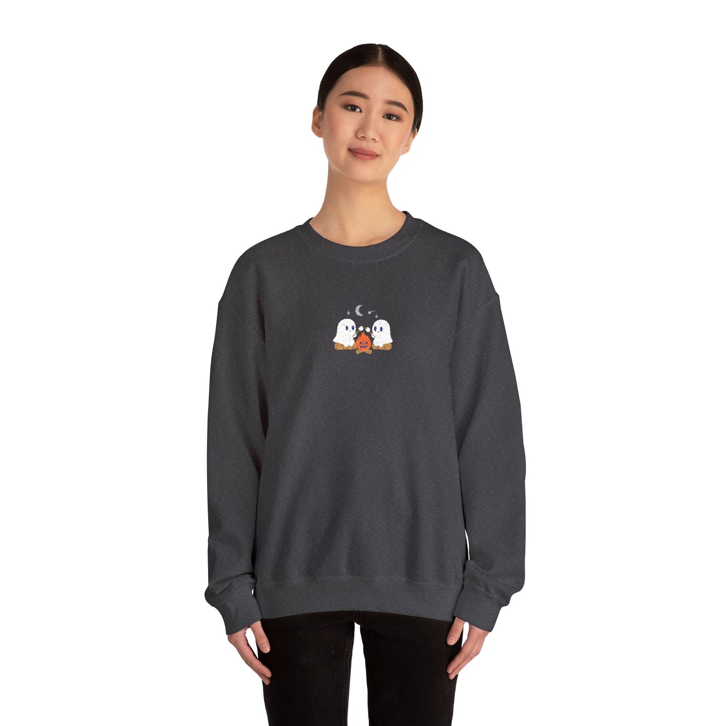 Ghouls Roasting Marshmallows Embroidered | Juno Collective
