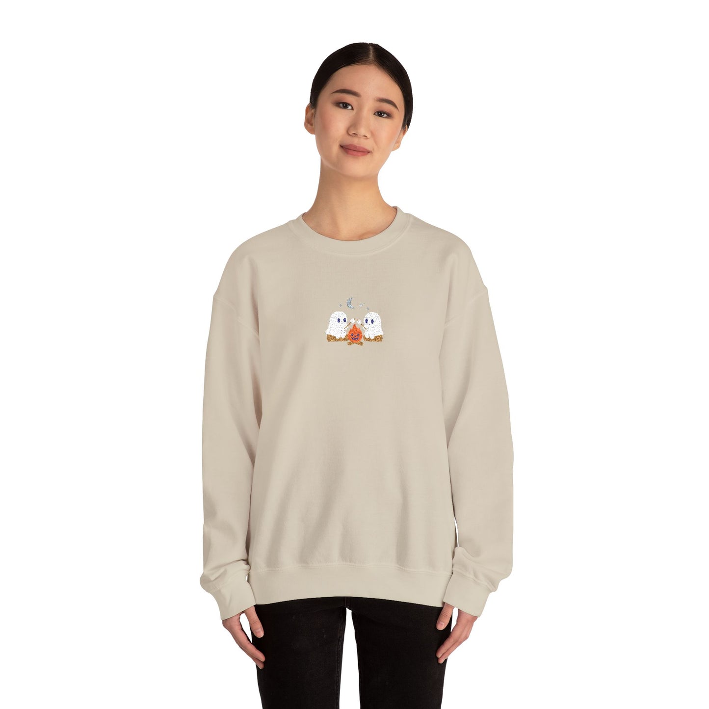 Ghouls Roasting Marshmallows Embroidered | Juno Collective