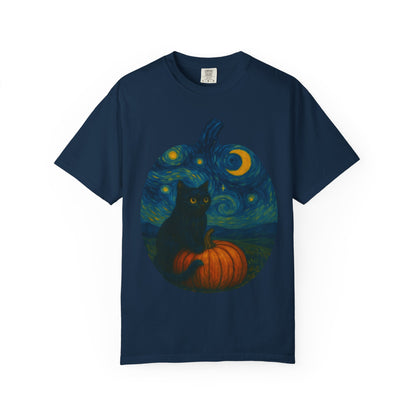 Purry Night Cat T-Shirt | Juno Collective
